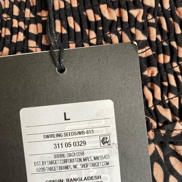 NWT Who What Wear Tired skirt smock waist - Picture 3 of 10